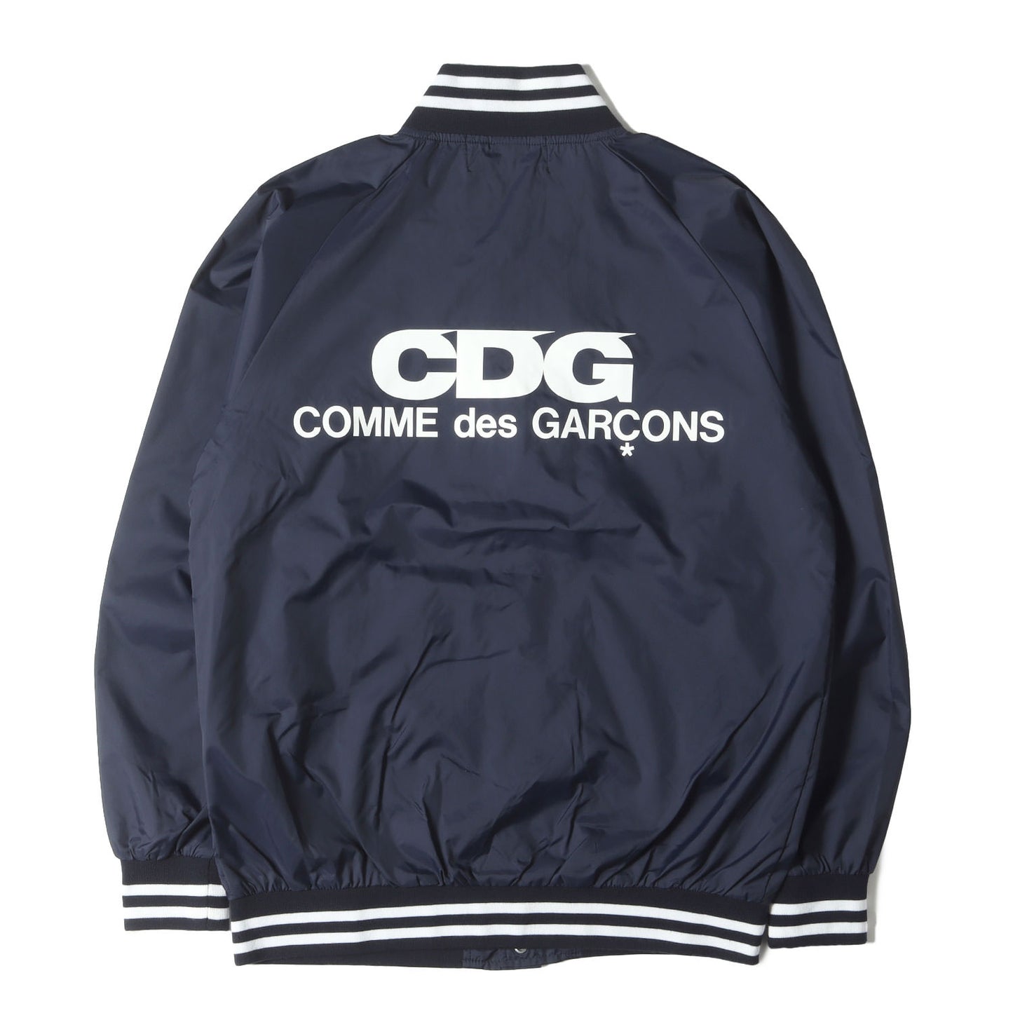 バック エアライン ロゴ ナイロン スタジャン (SZ-J006) / AD2018 CDG