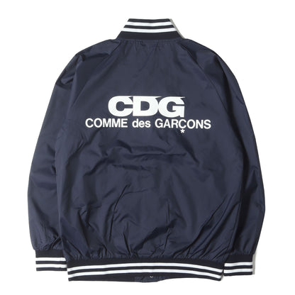 バック エアライン ロゴ ナイロン スタジャン (SZ-J006) / AD2018 CDG