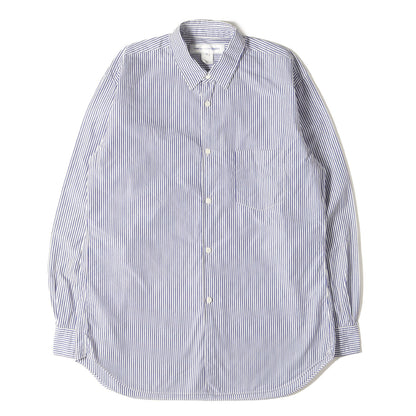 ストライプ プレーン ドレス シャツ / MADE IN FRANCE