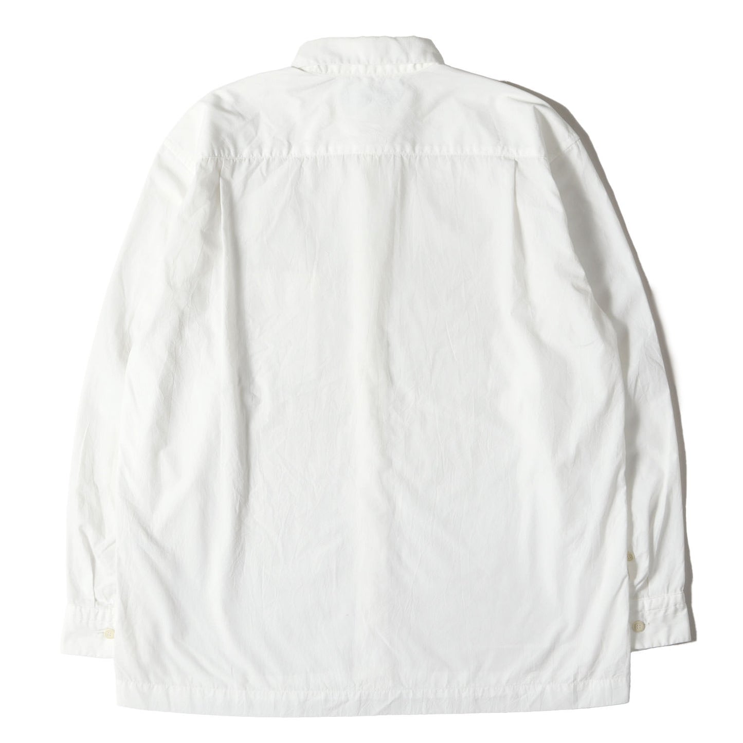 シャーリング加工 ポリコットン ドレス シャツ (ME53FJ032) / MEN