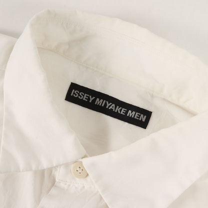 シャーリング加工 ポリコットン ドレス シャツ (ME53FJ032) / MEN