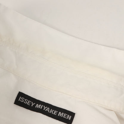 シャーリング加工 ポリコットン ドレス シャツ (ME53FJ032) / MEN