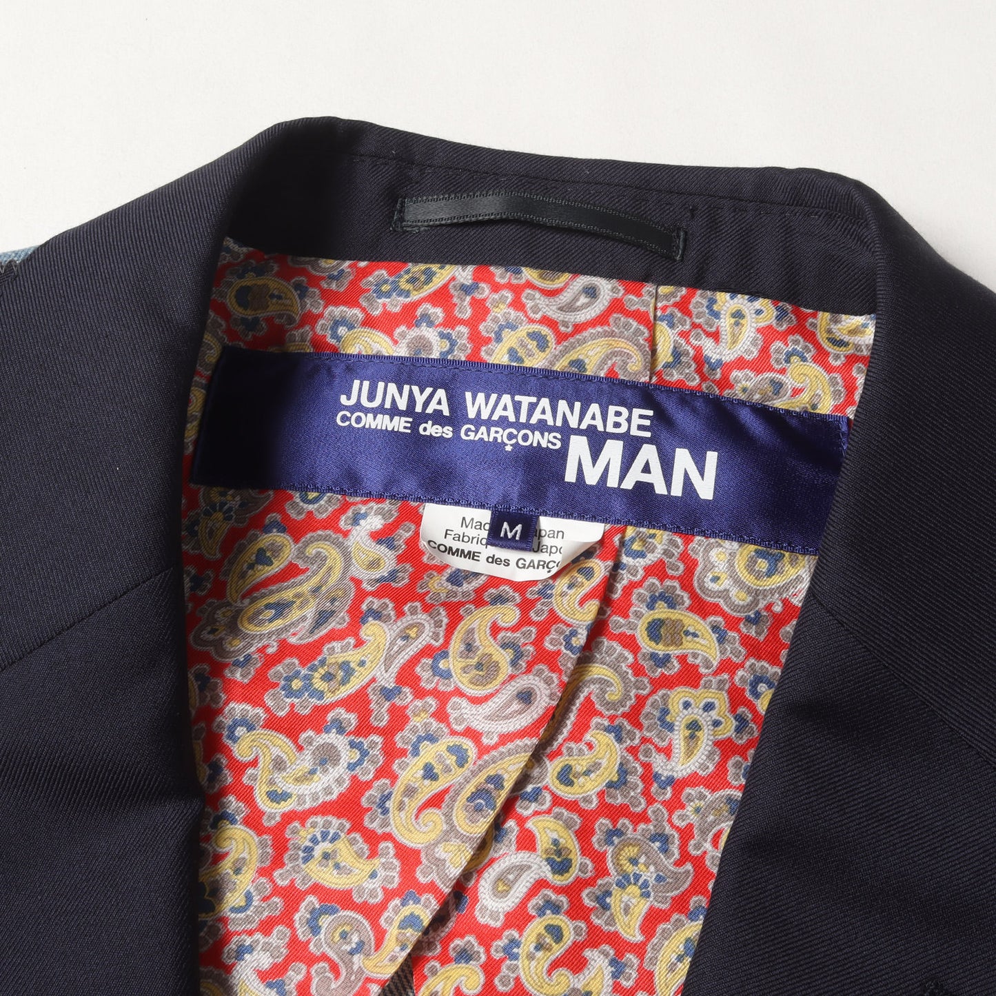 × Gieves & Hawkes バックデニム ウール 2B ブレザー (WE-J101)