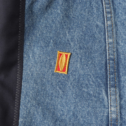 × Gieves & Hawkes バックデニム ウール 2B ブレザー (WE-J101)