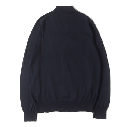 ハイゲージ コットン ニット Vネック カーディガン (S25515) / MADE IN JAPAN