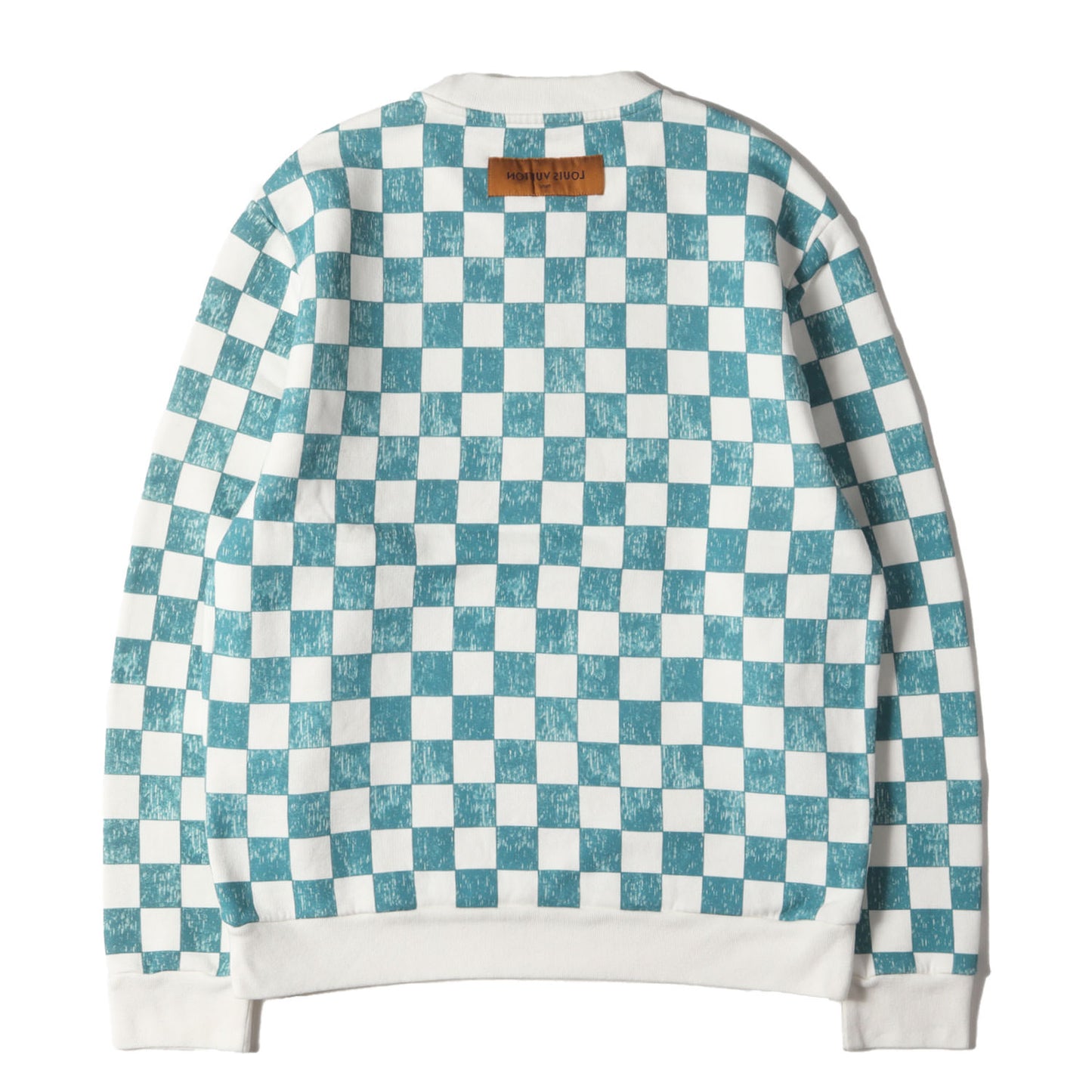 21AW ダミエ プリンテッド スウェット (RM2129 IHN HLY30W) / 裏起毛