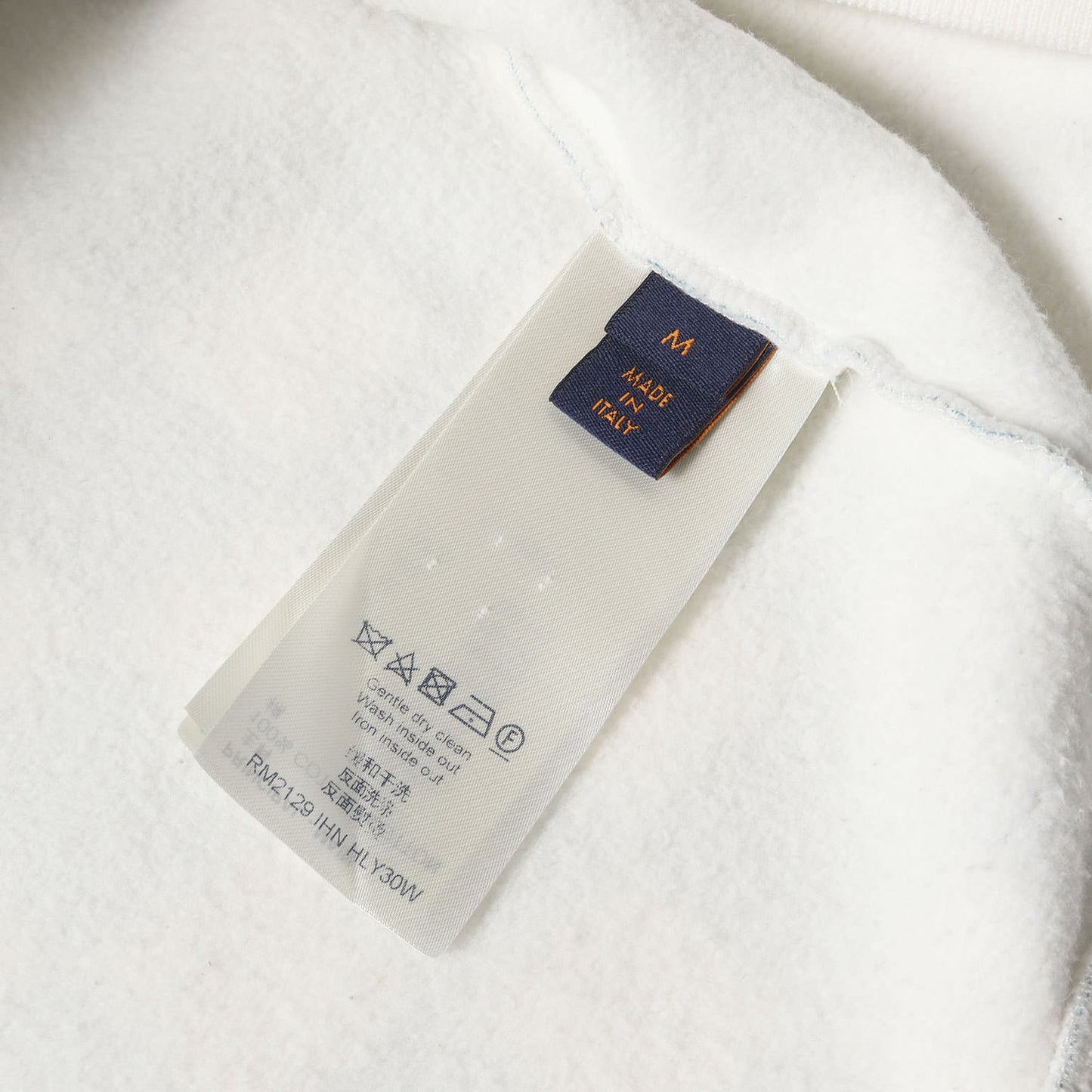 21AW ダミエ プリンテッド スウェット (RM2129 IHN HLY30W) / 裏起毛