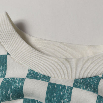 21AW ダミエ プリンテッド スウェット (RM2129 IHN HLY30W) / 裏起毛