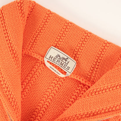 ハーフジップ ミドルゲージ ウール ドライバーズ ニット