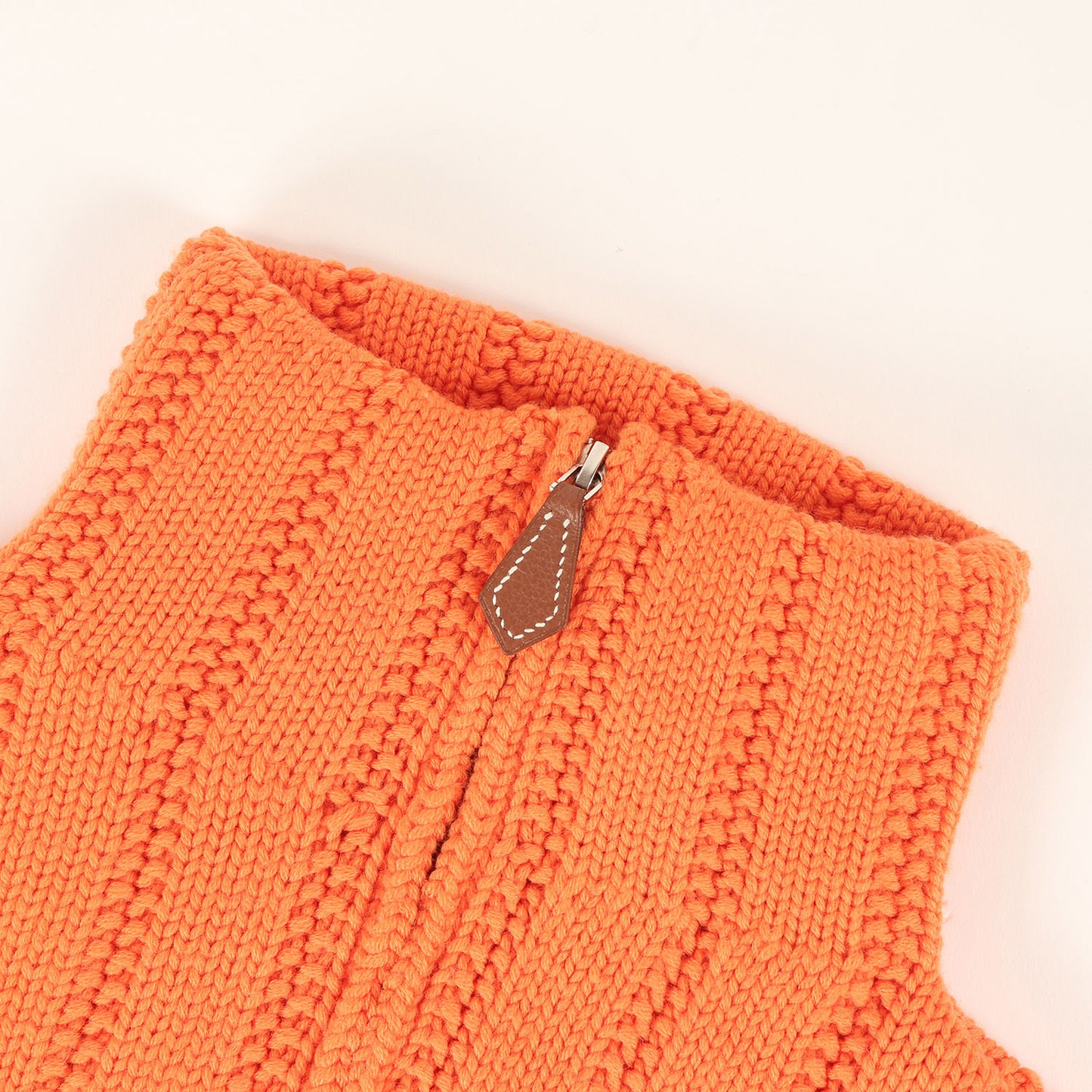 ハーフジップ ミドルゲージ ウール ドライバーズ ニット