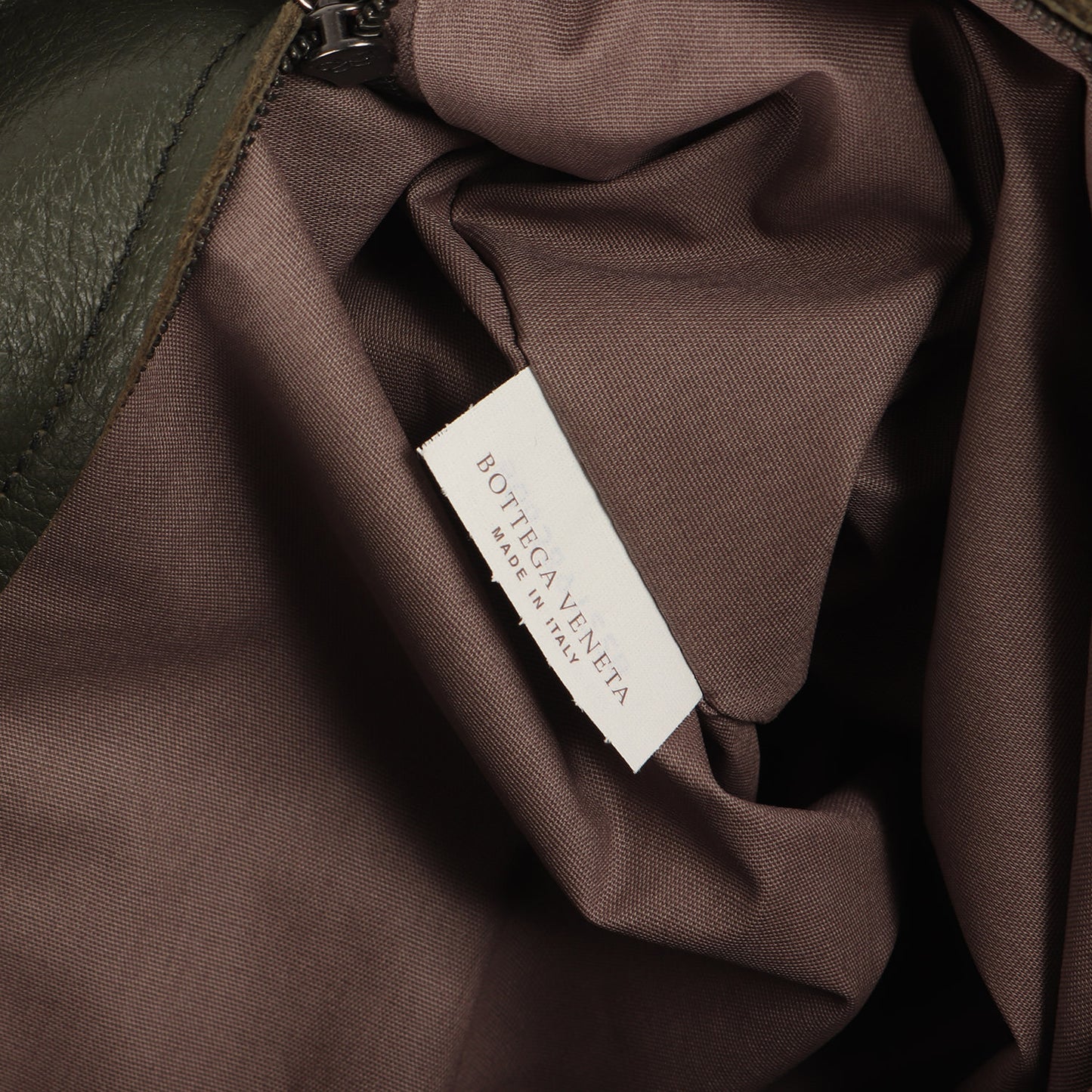 カラーブロック グレインレザー ハンドバッグ / MADE IN ITALY