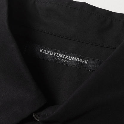 105/2 FINX シャトルウェザー L/S レースアップ シャツ (KS11-004) / SAMPLE KAZUYUKI KUMAGAI