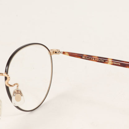 × UNITED ARROWS メタル マーブル コンビ ボストンシェイプ メガネ (Scott) / MADE IN JAPAN BEAUTY&YOUTH
