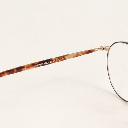 × UNITED ARROWS メタル マーブル コンビ ボストンシェイプ メガネ (Scott) / MADE IN JAPAN BEAUTY&YOUTH