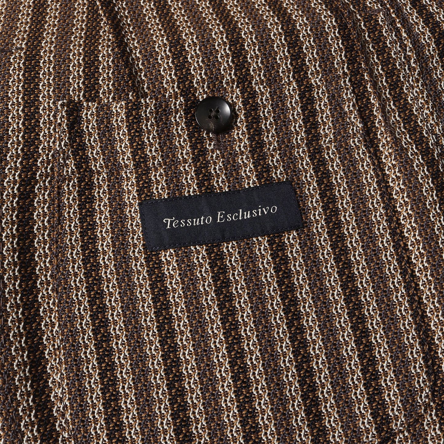 マルチストライプ 段返り3B テーラード ジャケット (JT903AQ70) / ブートニエール付き