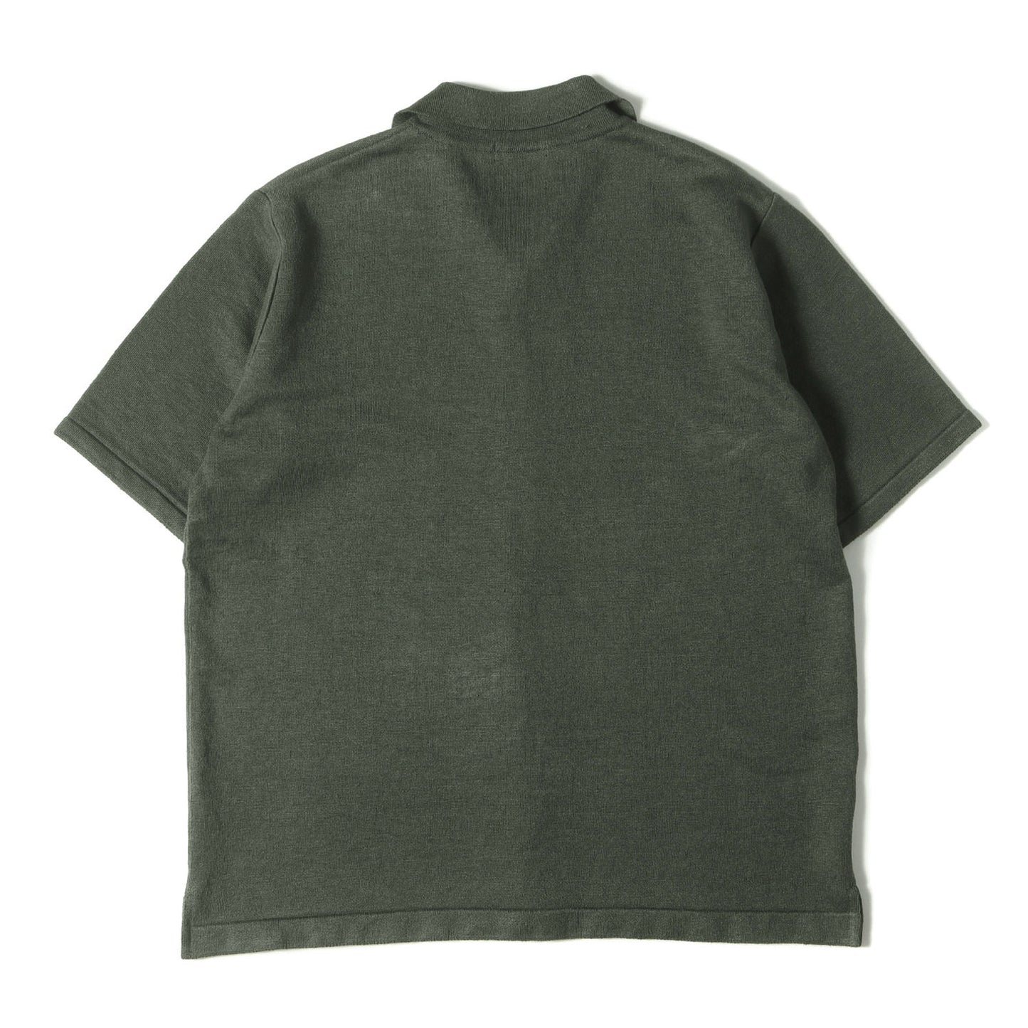 24SS × DESIGN WORKS 別注 ストレッチ リネン ニット オープンカラー シャツ (03-42-10-43100)