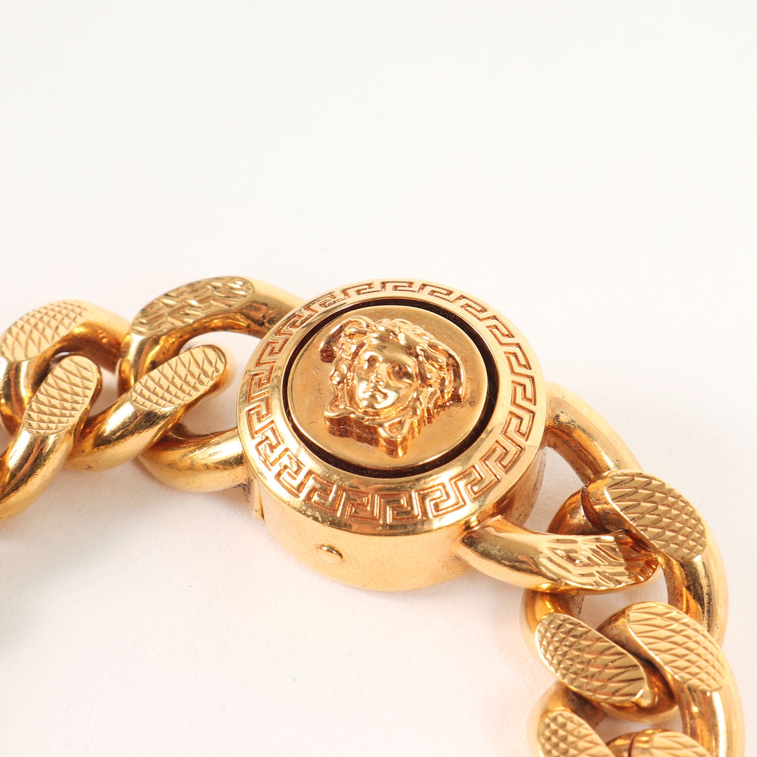 versace ブレスレット　ゴールド色 メドゥーサ チェーン ブレスレット ゴールド | VERSACE JP