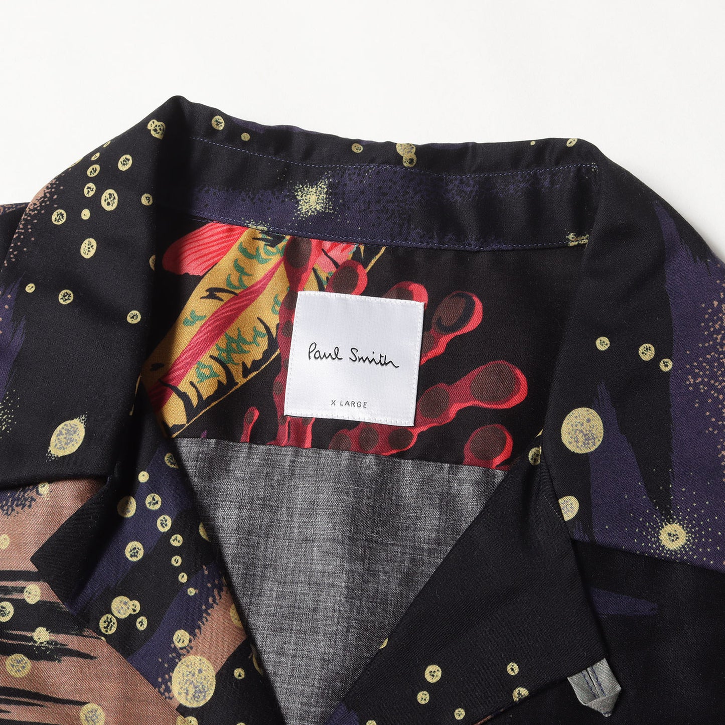 ジオメトリック 総柄 オープンカラー アロハ シャツ (LUNA HAWAIAN ALOHA SHIRT 183320 083S) / MADE IN JAPAN