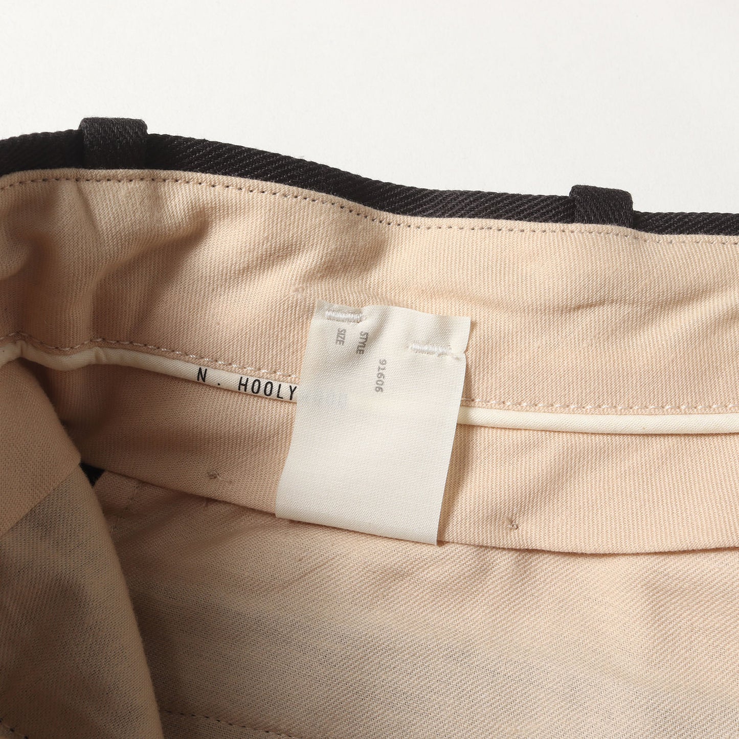 ポリコットン ツイル ワイド スラックス パンツ (191-PT05-035 pieces)