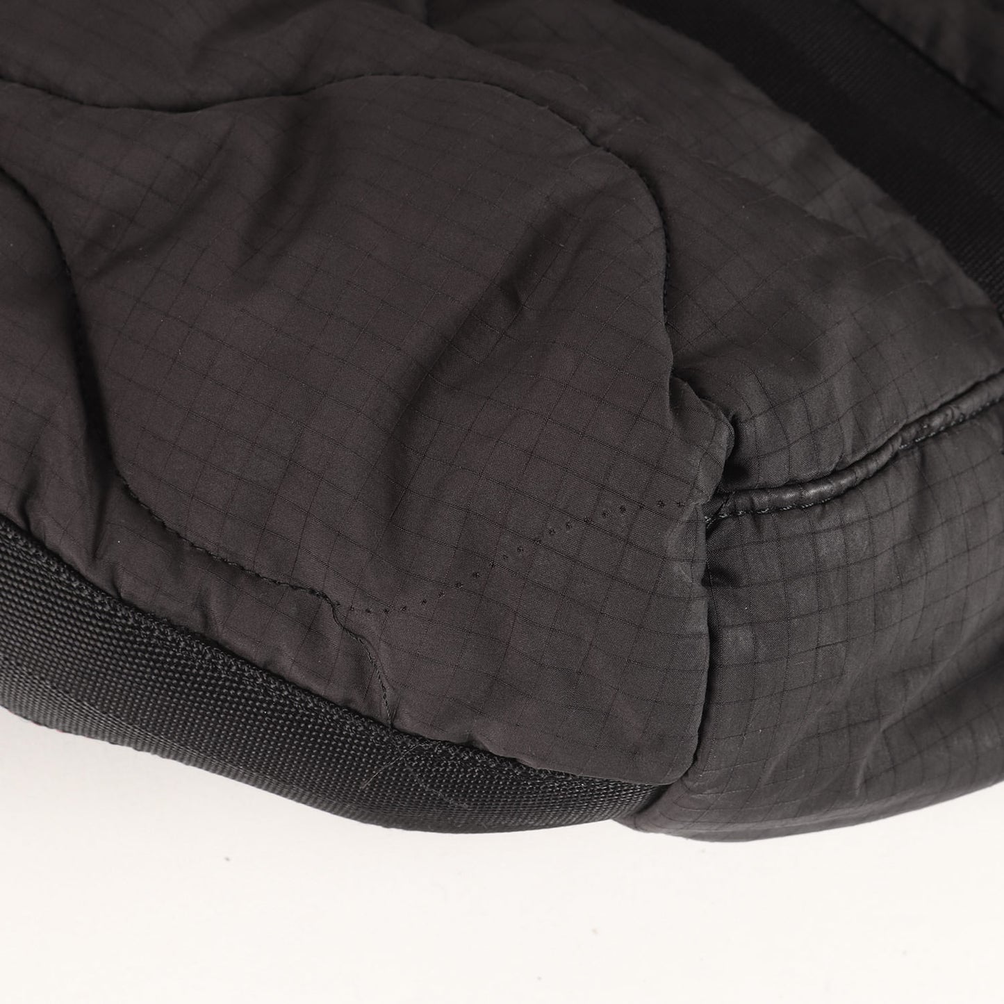 23AW 2WAY キルティング リップストップ ショルダー トート バッグ (HL-K204)
