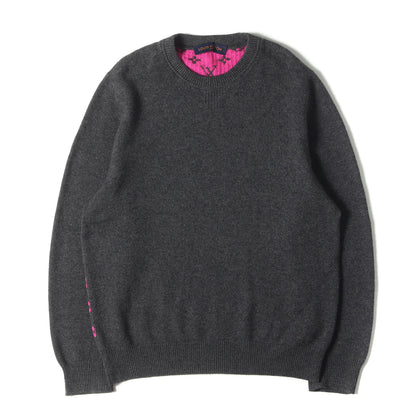 ハーフアンドハーフ LV モノグラム カシミヤ ニット (HALF AND HALF MONOGRAM RM182M GVG HFN14W)