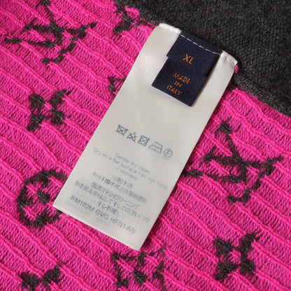 ハーフアンドハーフ LV モノグラム カシミヤ ニット (HALF AND HALF MONOGRAM RM182M GVG HFN14W)