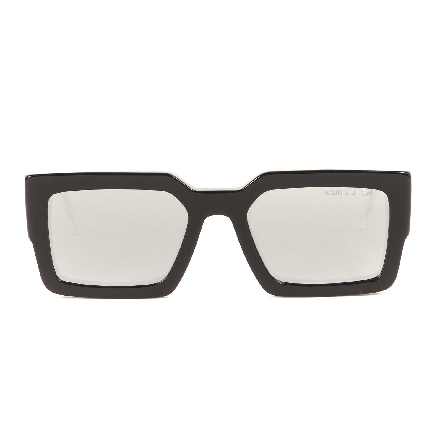 24SS ミラーレンズ スクエア フレーム サングラス (LV CLASH SQUARE SUNGLASSES Z1580E/W)