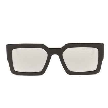 24SS ミラーレンズ スクエア フレーム サングラス (LV CLASH SQUARE SUNGLASSES Z1580E/W)