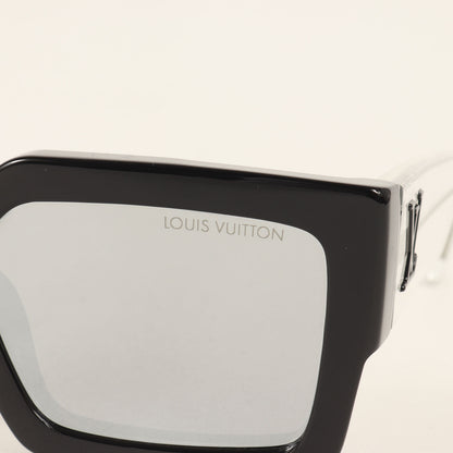 24SS ミラーレンズ スクエア フレーム サングラス (LV CLASH SQUARE SUNGLASSES Z1580E/W)
