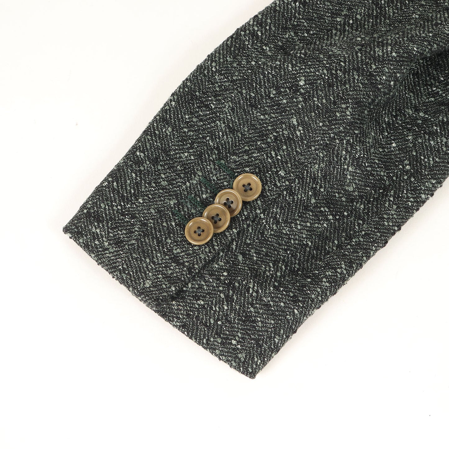 ネップ混 リネン ツイード 2B テーラード ジャケット (TS18113R)