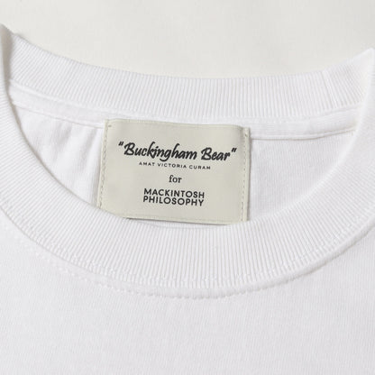 Buckring ham Bear チェック ポケット Tシャツ