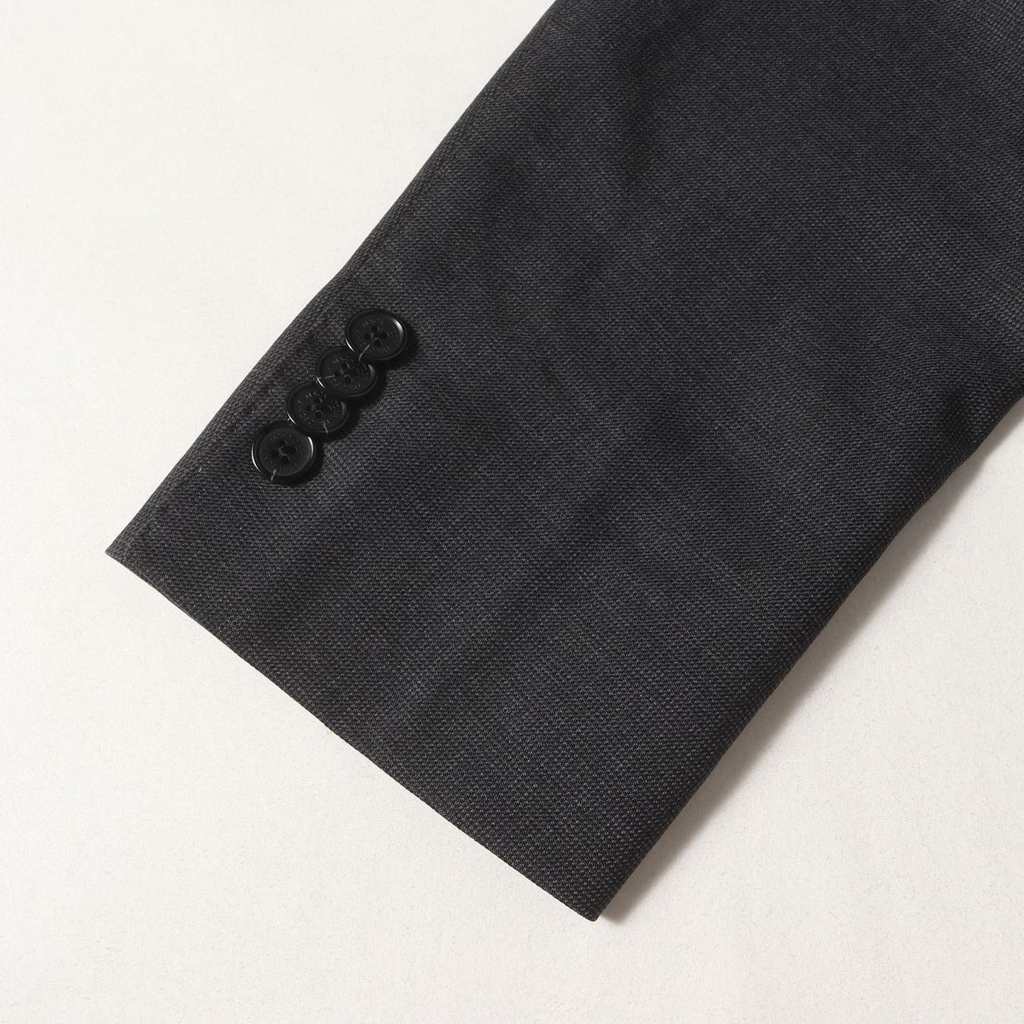 ピンチェック ウール 2B テーラード ジャケット / MADE IN JAPAN