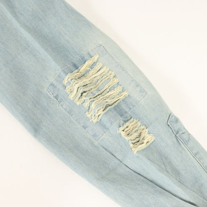 ヴィンテージ ダメージ加工 ダンガリー シャツ