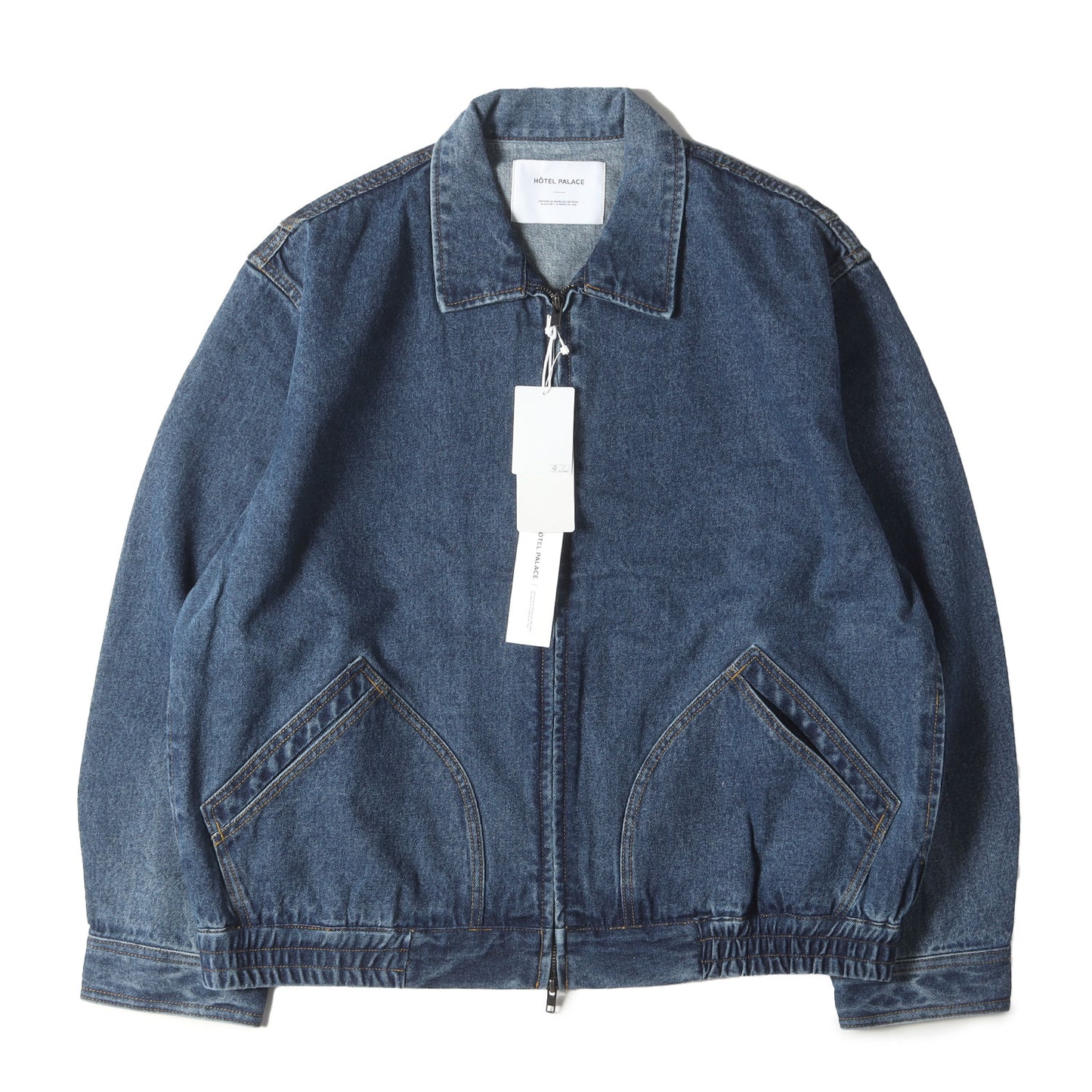 25SS HOTEL PALACE オテルパラス 11.5oz バイオ ブリーチ デニム ブルゾン (668-5112202)