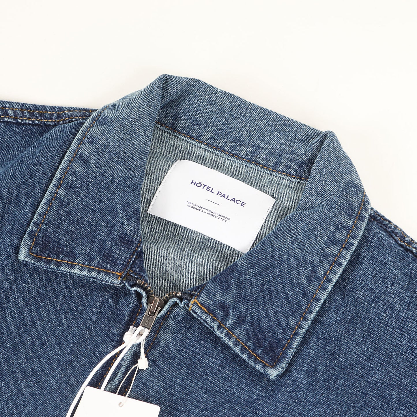 25SS HOTEL PALACE オテルパラス 11.5oz バイオ ブリーチ デニム ブルゾン (668-5112202)