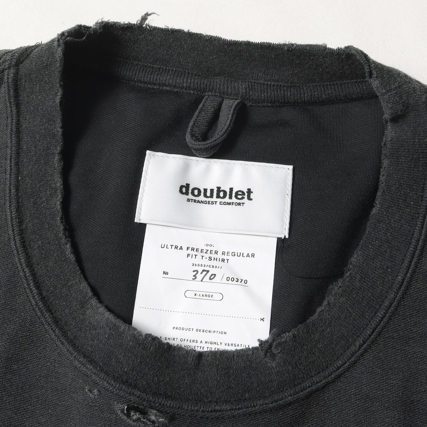 25SS ヴィンテージ加工 ロゴ ウルトラフリーザー Tシャツ (ULTRA FREEZER REGULAR FIT T-SHIRT 25SS37CS377)