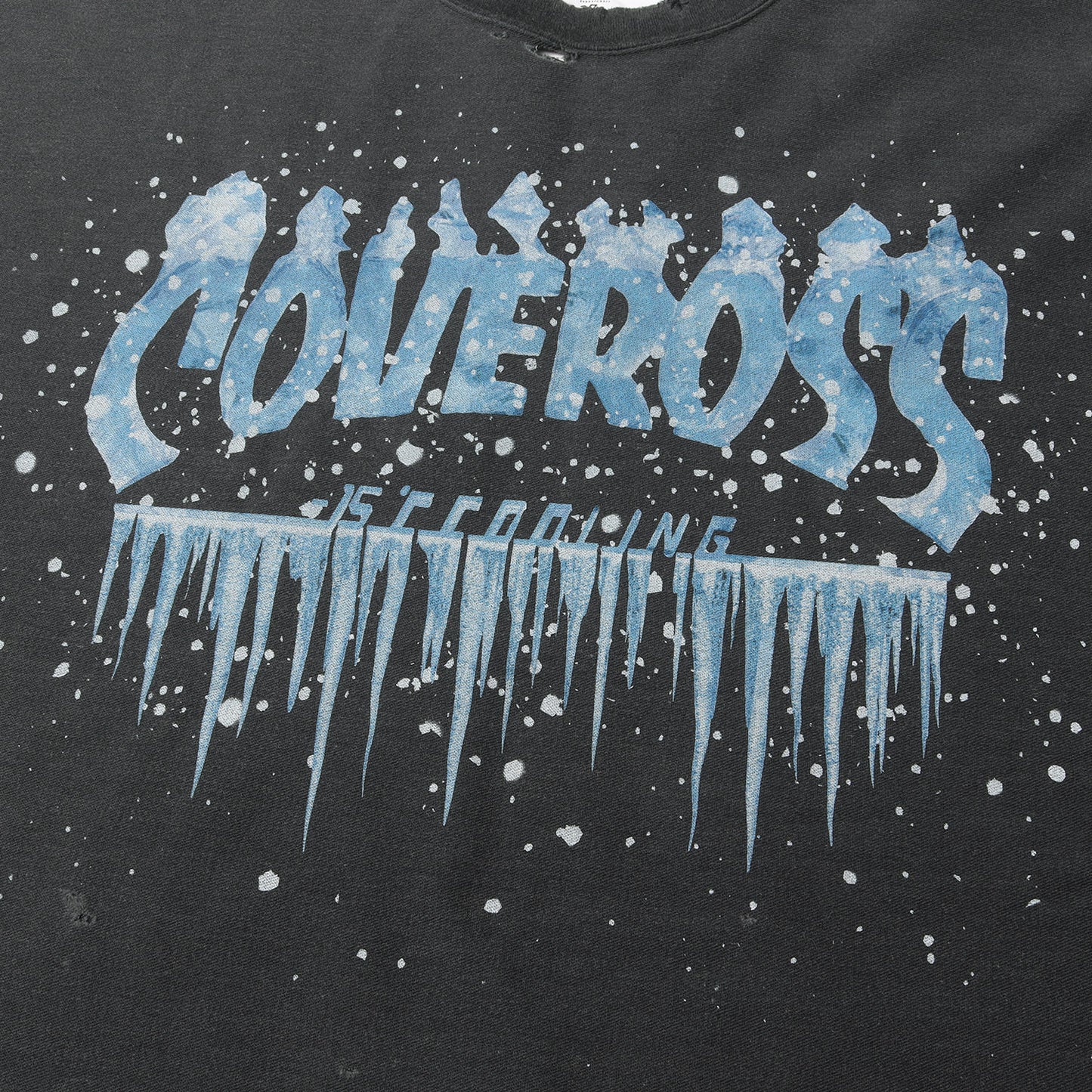 25SS ヴィンテージ加工 ロゴ ウルトラフリーザー Tシャツ (ULTRA FREEZER REGULAR FIT T-SHIRT 25SS37CS377)