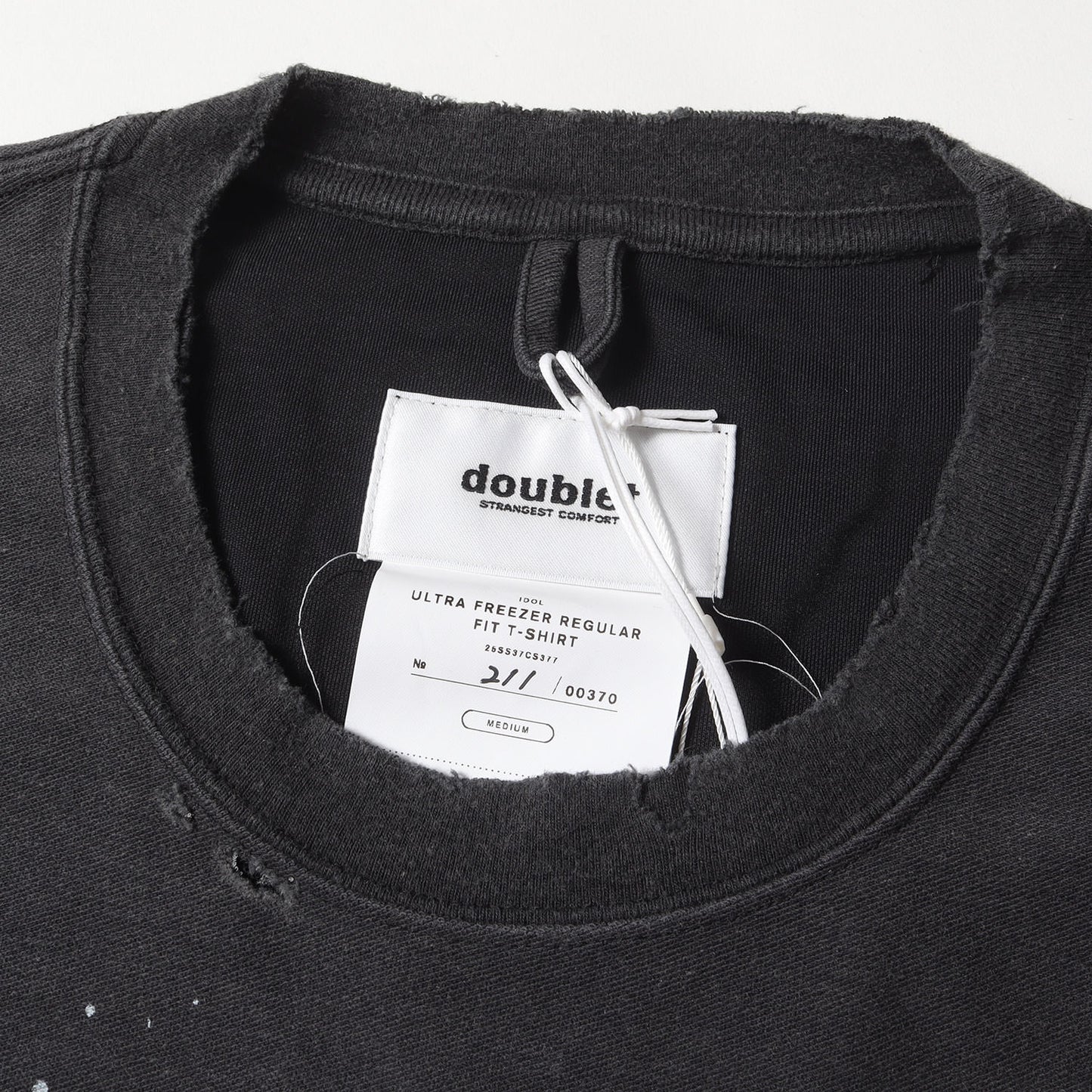 25SS ヴィンテージ加工 ロゴ ウルトラフリーザー Tシャツ(ULTRA FREEZER REGULAR FIT T-SHIRT 25SS37CS377)