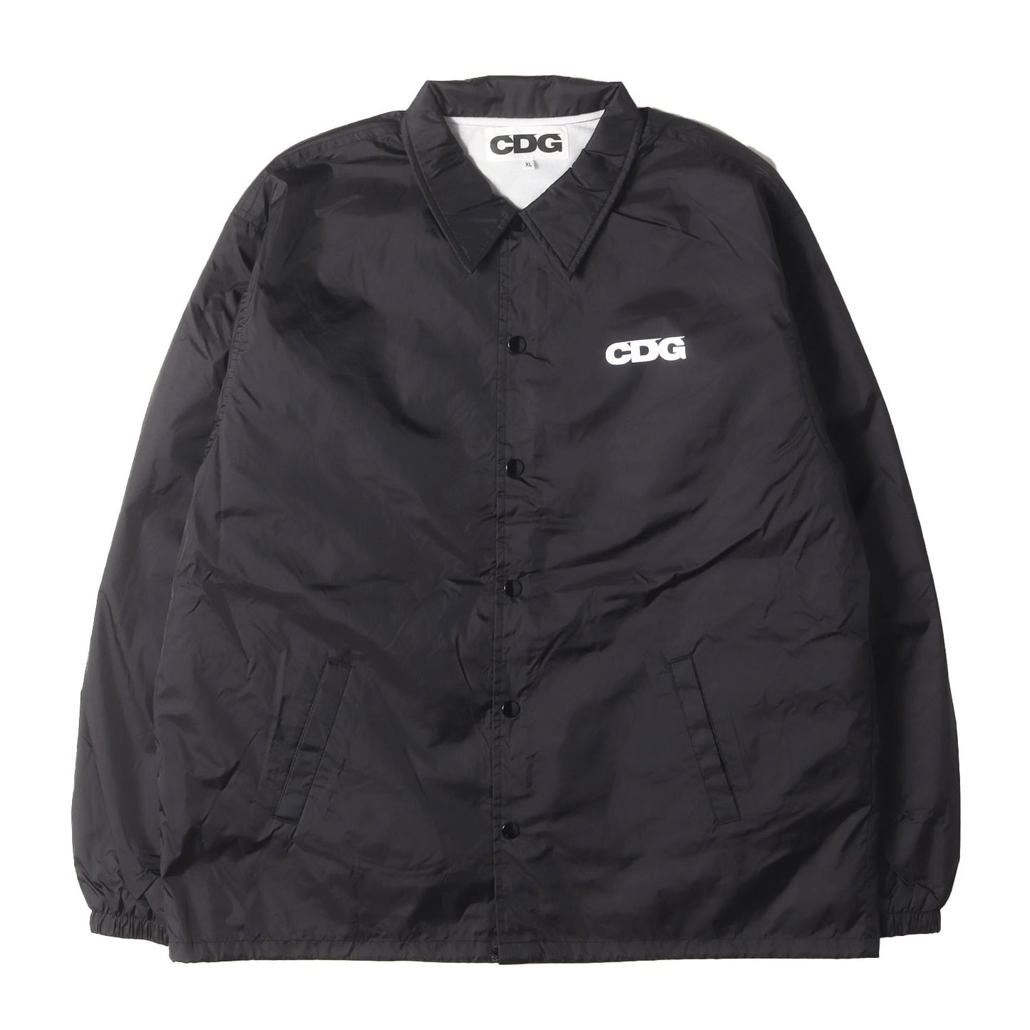 ワンポイント バック ロゴ ナイロン コーチジャケット (SZ-J029) / CDG AD2024