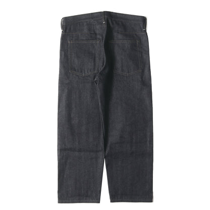 23SS リジッド デニム パンツ (レギュラーデニムパンツ J23K0101 J45041) / ボタンフライ standard Wardrobe MADE IN JAPAN