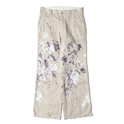 ペイント加工 ギャバジン サファリ パンツ (Safari Pant GL152)