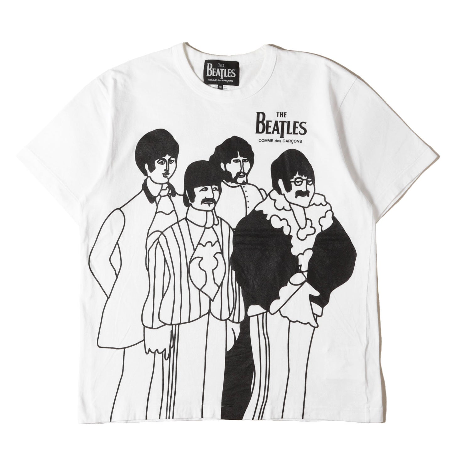 THE BEATLES グラフィック ロゴ Tシャツ / AD2024