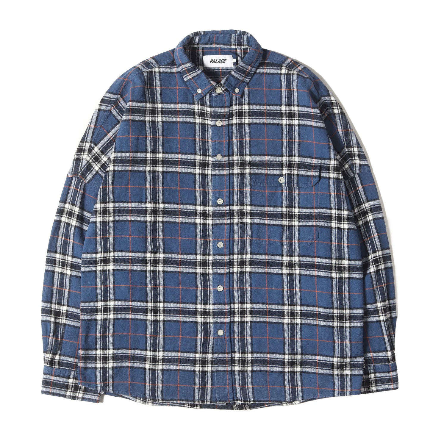24SS バック ロゴ 刺繍 チェック フランネル シャツ (LUMBER YAK SHIRT)