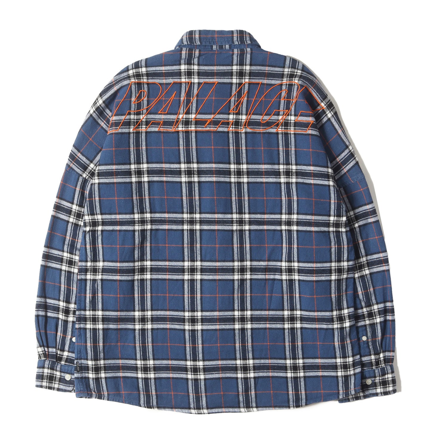 24SS バック ロゴ 刺繍 チェック フランネル シャツ (LUMBER YAK SHIRT)