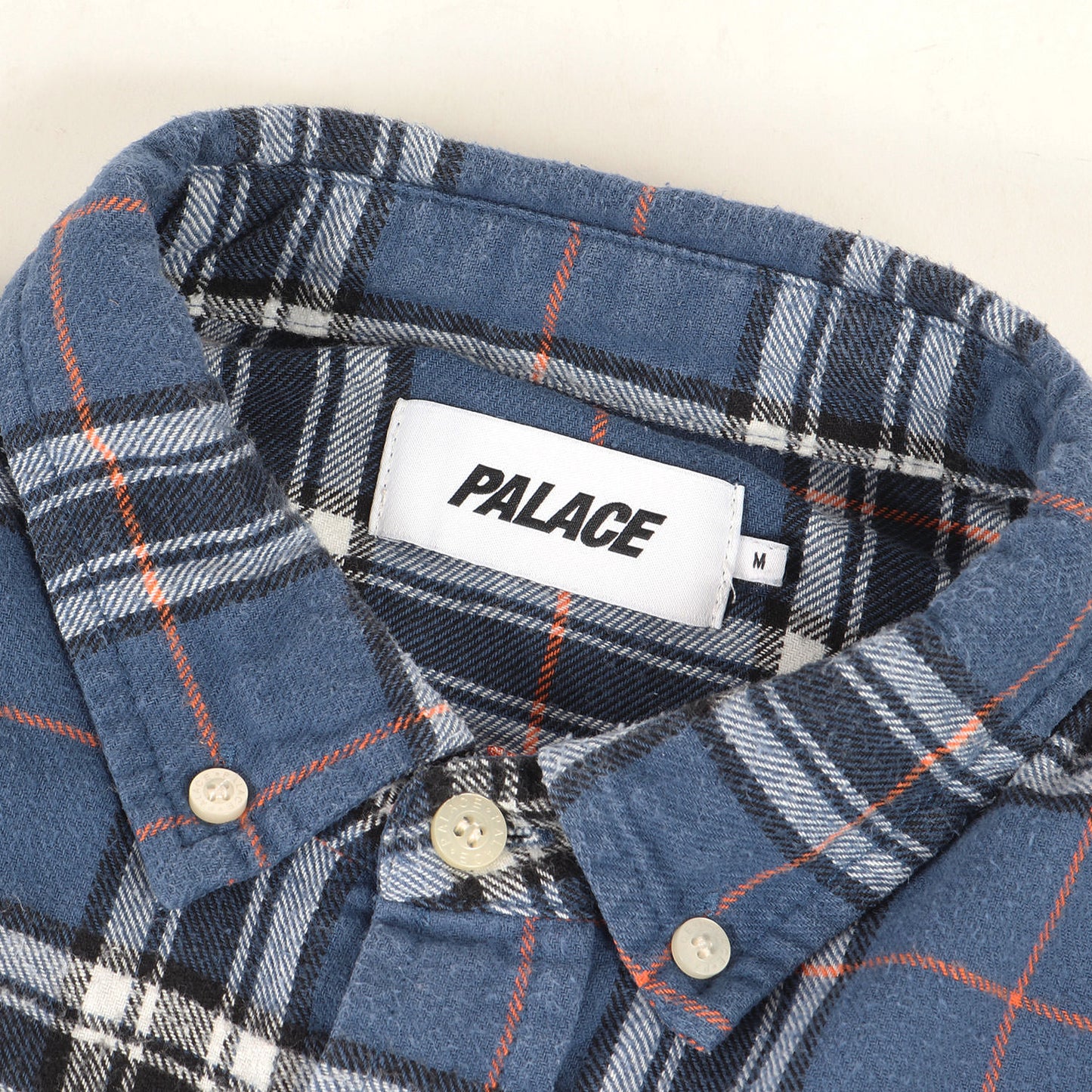 24SS バック ロゴ 刺繍 チェック フランネル シャツ (LUMBER YAK SHIRT)