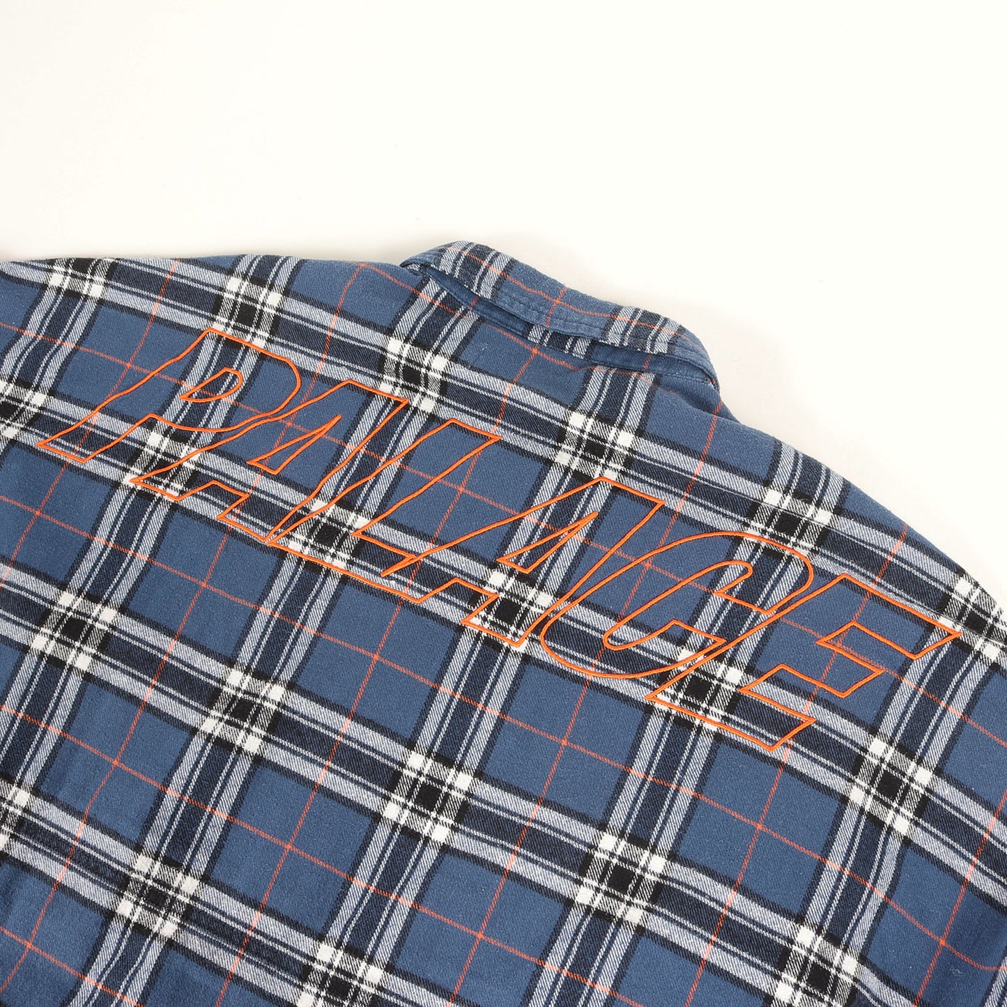 24SS バック ロゴ 刺繍 チェック フランネル シャツ (LUMBER YAK SHIRT)