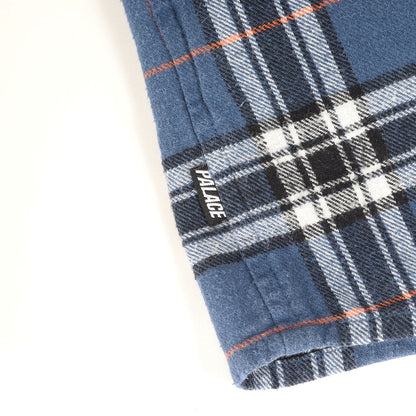 24SS バック ロゴ 刺繍 チェック フランネル シャツ (LUMBER YAK SHIRT)