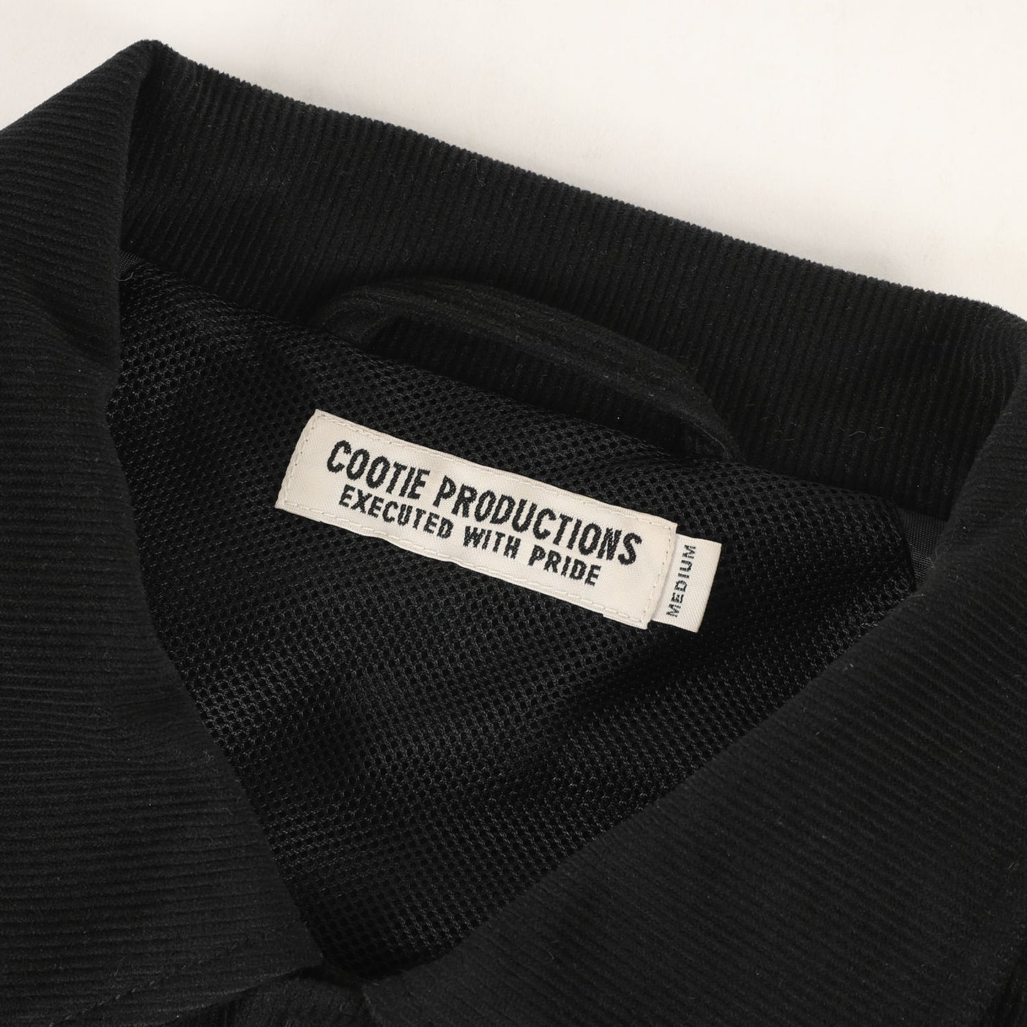 22AW オーバーサイズ コーデュロイ コーチジャケット (Polyester Corduroy Coach Jacket CTE-22S209)