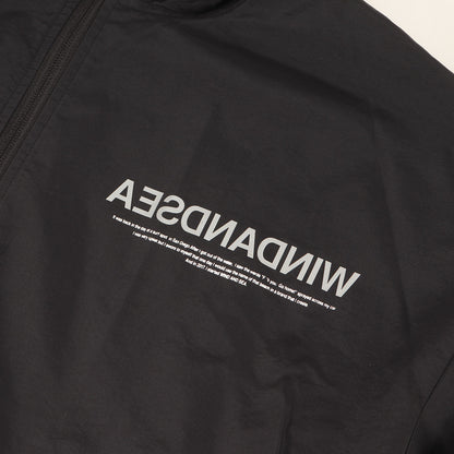 24AW ロゴ ジップアップ ナイロン ブルゾン ジャケット (WDS-O-MTC-24-Q2-JK-01)