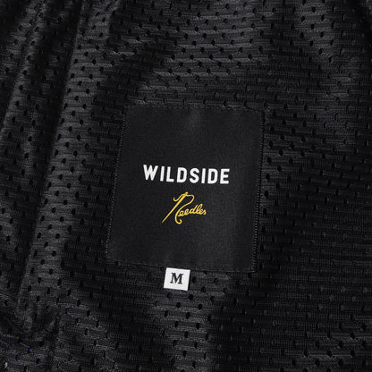 24SS × NEEDLES パピヨン 牡丹 刺繍 ヒザデル トラック パンツ (WILDSIDE × NEEDLES H.D. Track Pant NS1723)